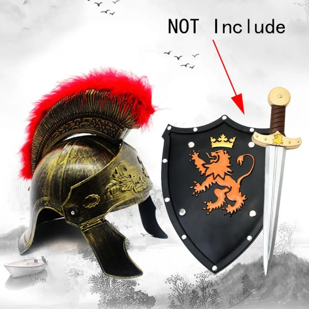 Novelty Vintage Helmet Medieval Ancient Roman Masquerade Helmet Spartacu Samurai Spartan Warrior Hat Roman Hat Helmets