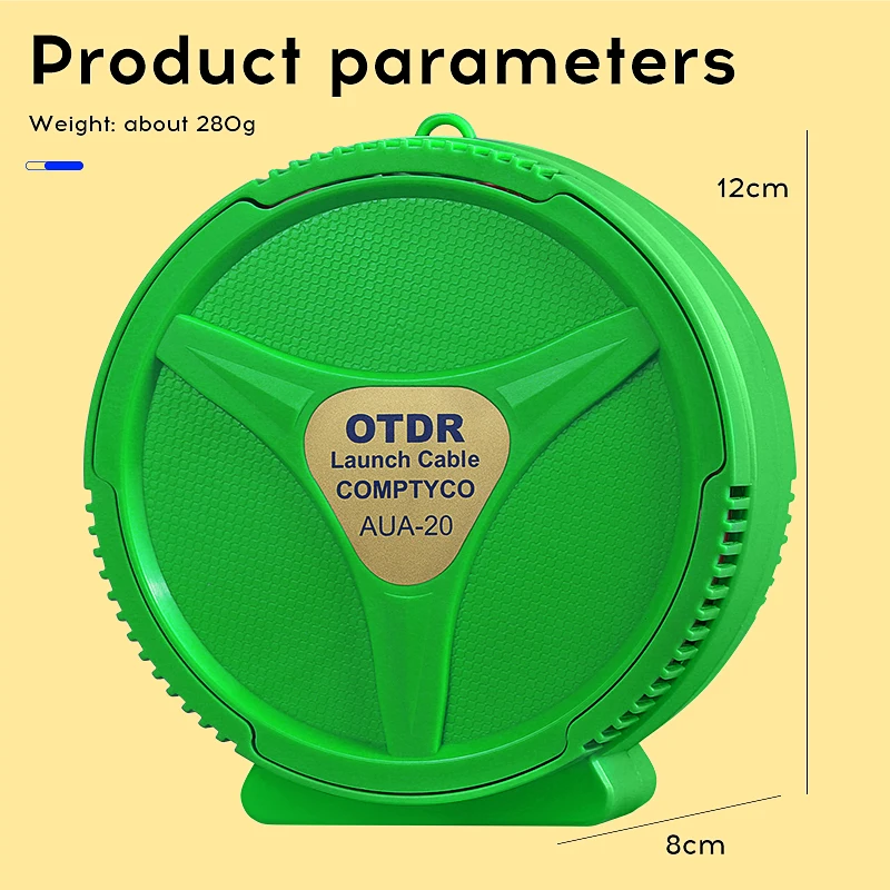 COMPTYCO AUA-20 OTDR Lancement Câble Mode Unique SC OTDR Test Extension rette OTDR Fréquence Zone Éliminateur 150M/300M/500M/1KM/2KM