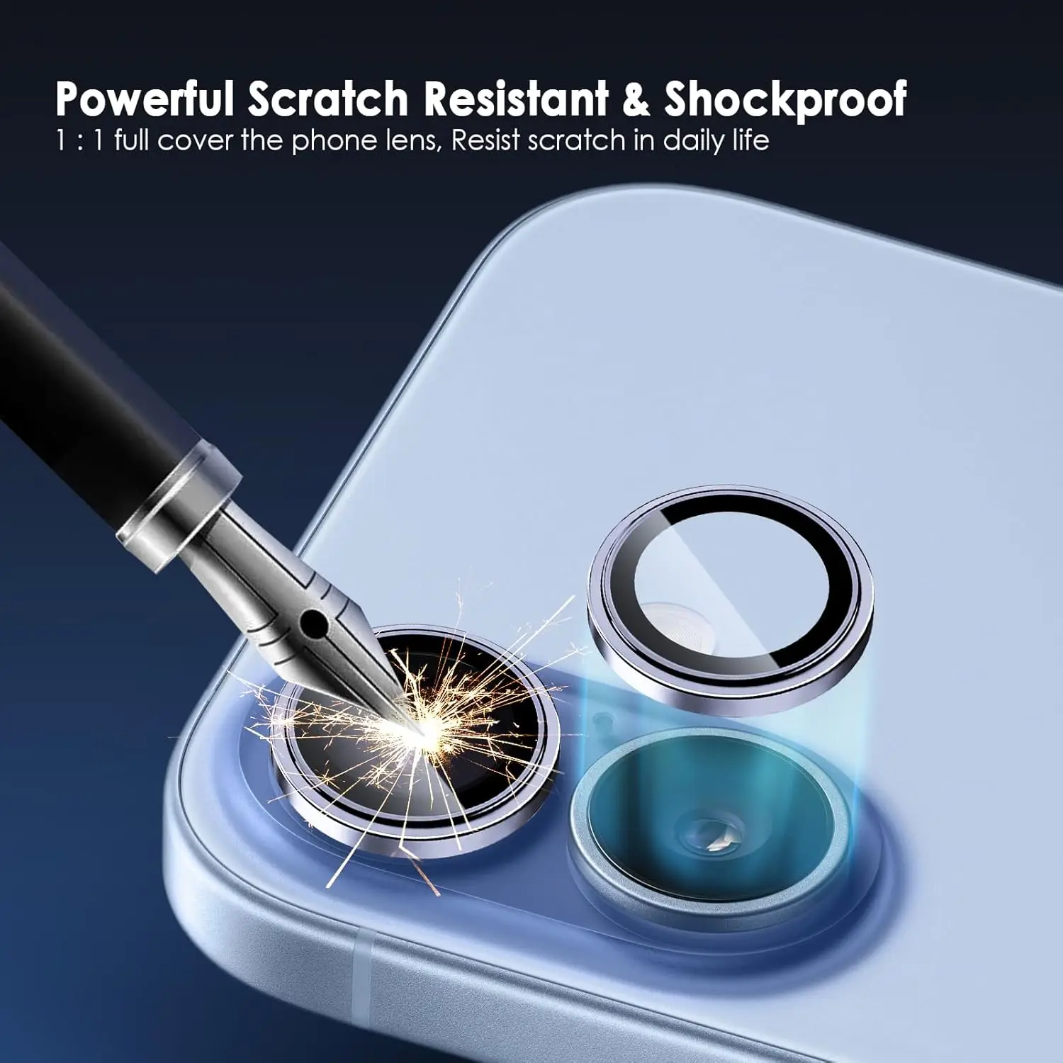 Aluminium Alloy Protector For IPhone 17 Camera Lens Protector HD Tempered Glass Cover Metal Lens Screen Protective Ring