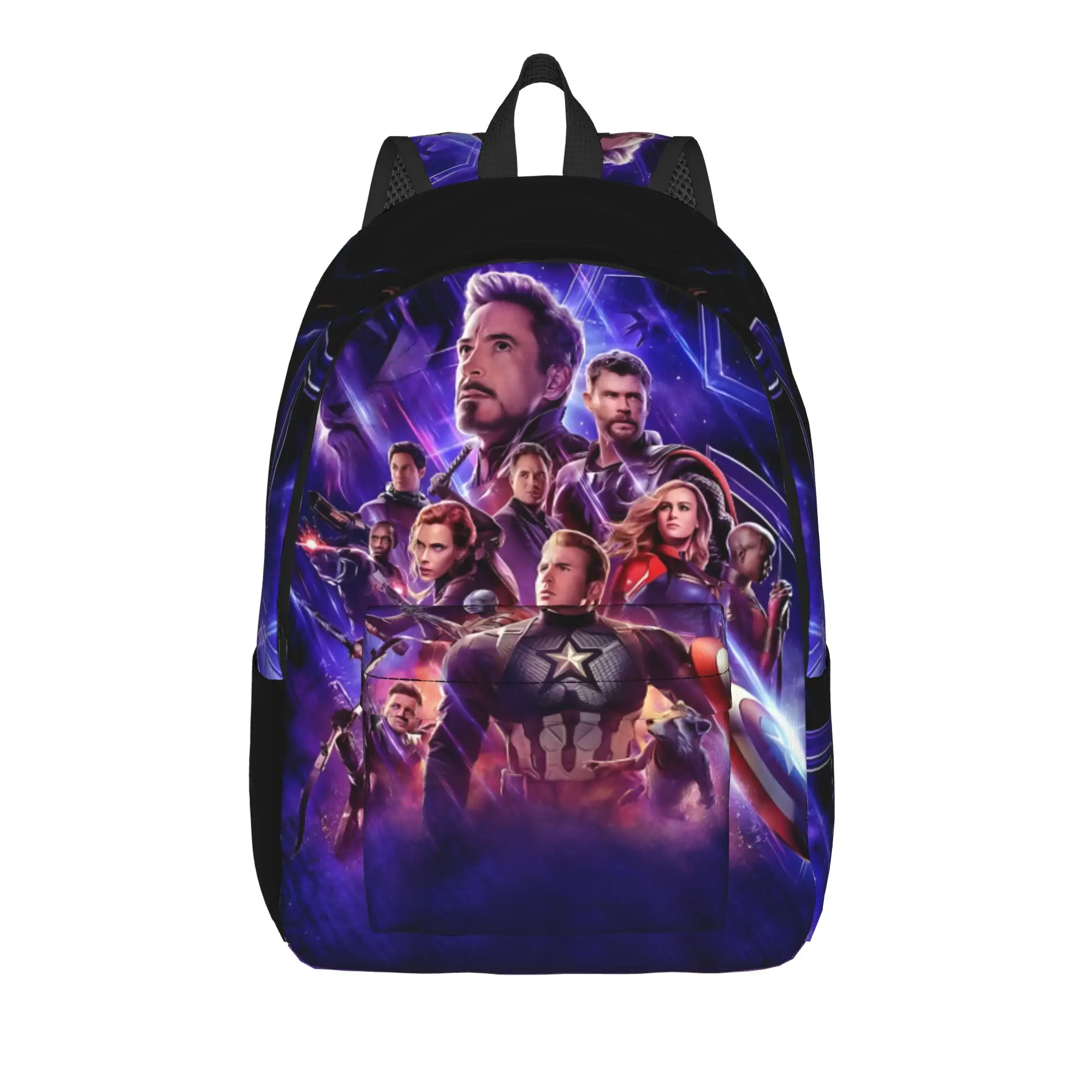 

Back to school season Fashionable Superheroes Laptop Bag Marvel For Women Knapsack Backpack