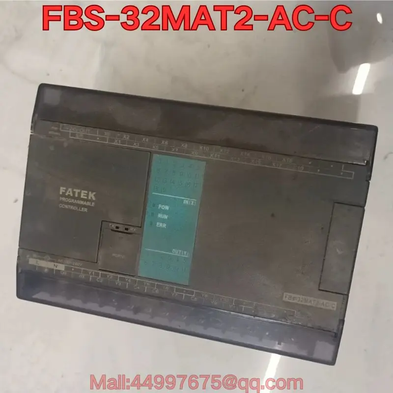 Second-hand FBS-32MAT2-AC-C PLC controller functional test is normal Latest prices for August 2026