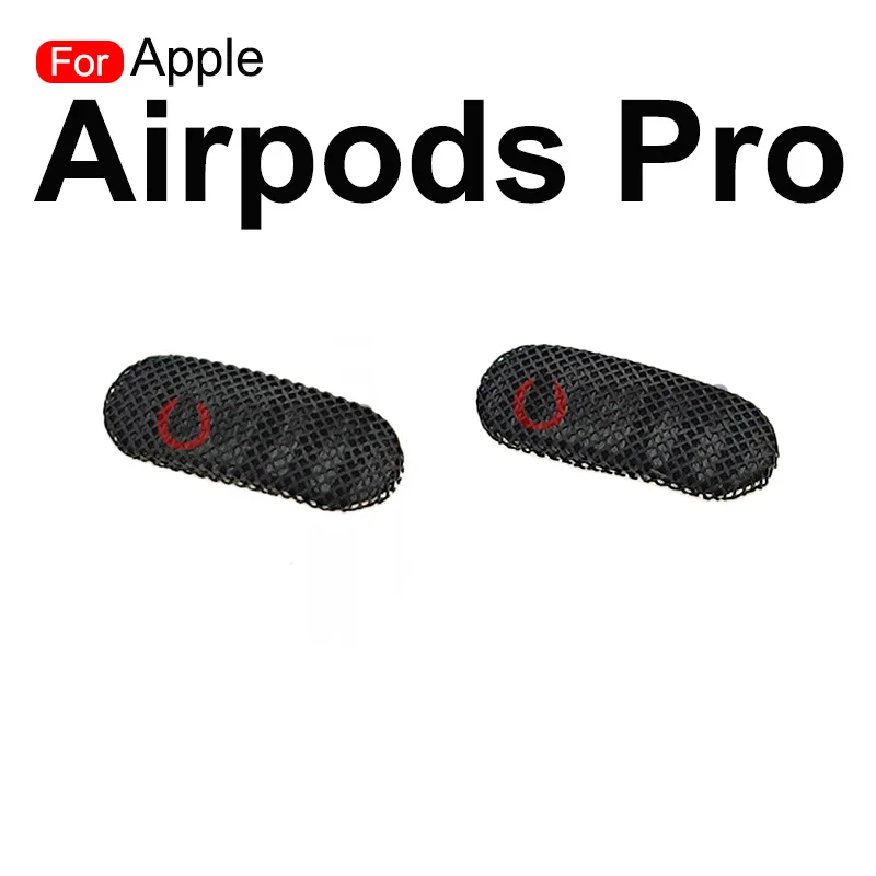 For Apple AirPods Pro 2Pcs Bottom Noise Reduction Microphone Mesh Net Dust Repair Parts