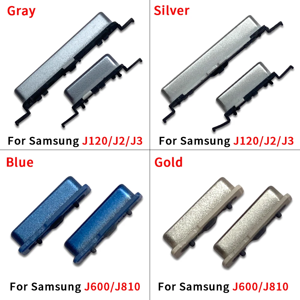 

Tested Phone Power Volume Button For Samsung J5 2016 J510 J2 J3 J600 J810 New External On Off Side Key Repair Parts