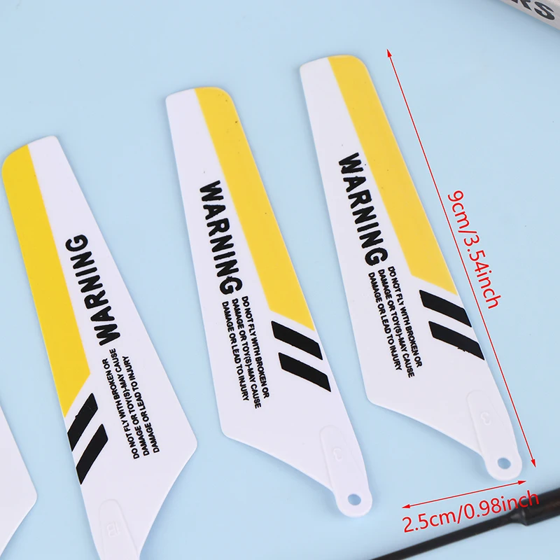 1 Set di pezzi di ricambio di ricambio S107G Rc Tail Helicopter Full S107 accessori principali decorazioni puntelli Balance Bar