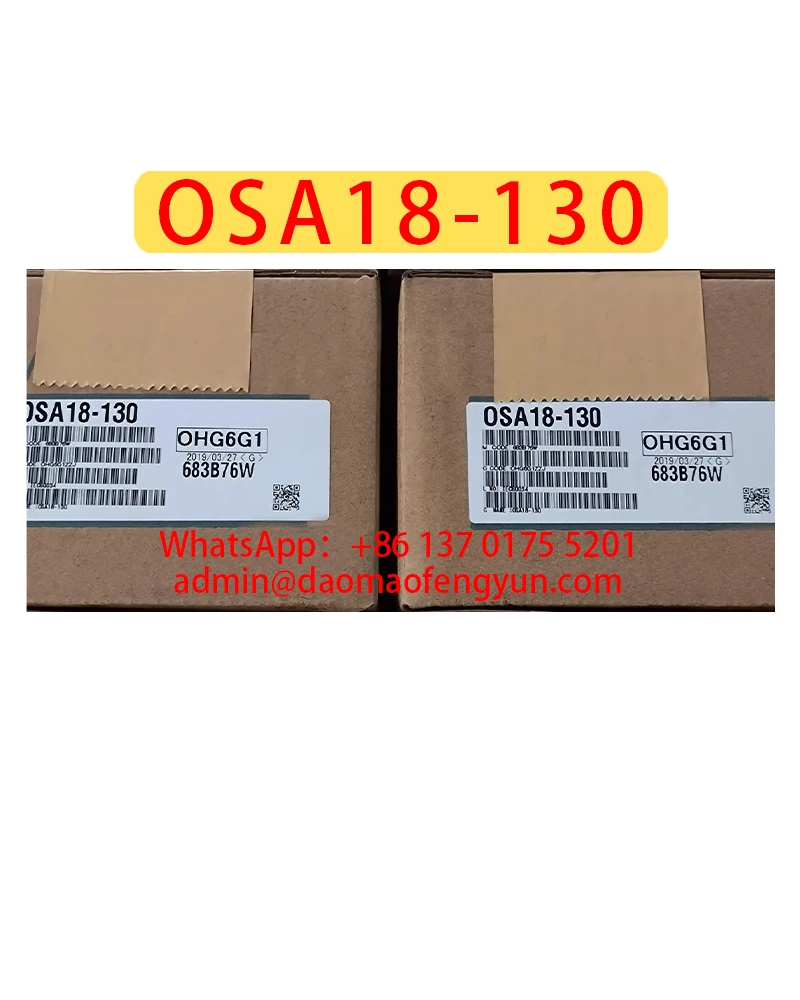 

Совершенно новый энкодер OSA18-130, обеспечивает бесплатное написание данных для типа двигателя OSA18 130, быстрая доставка