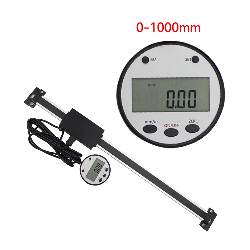 NEW 0-1000mm Digital Scales External Display Remote Linear Scale Dro Digital Readout For Milling Lathe Machine