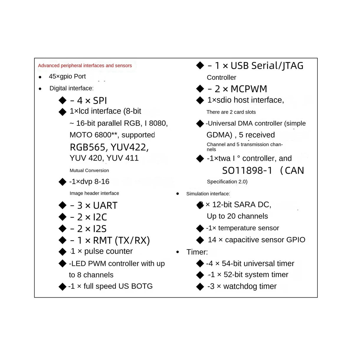 ABEP-ESP32 ESP32-S3 WiFi + Bluetooth IoT podwójna płytka rozwojowa typu C płyta główna ESP32-C6-DevKitC-1 płytka rozwojowa