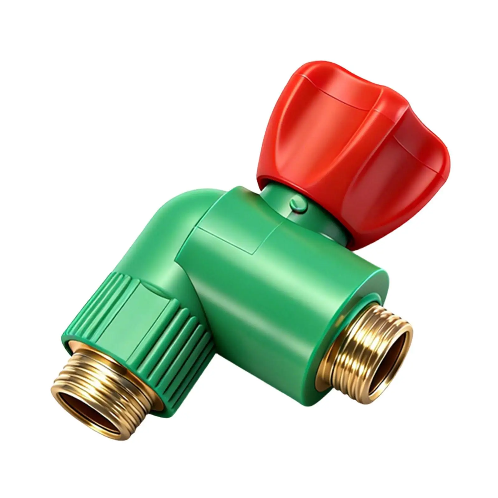 Angle Valve,Large Flow 90 Degree,Bathroom Kitchen Sink Stop Valve,Street Elbow Shut Off Valve for Heater Bathroom Toilet Kitchen