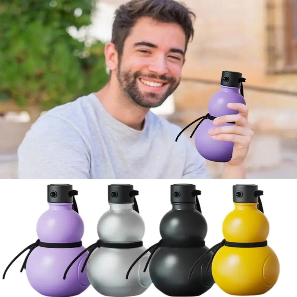 Durable 900 ML Gourd Water bottle Tritan Portable Creative Water Kettle Large Capacity Chinese Retro-Inspired Gourd Wine bottle