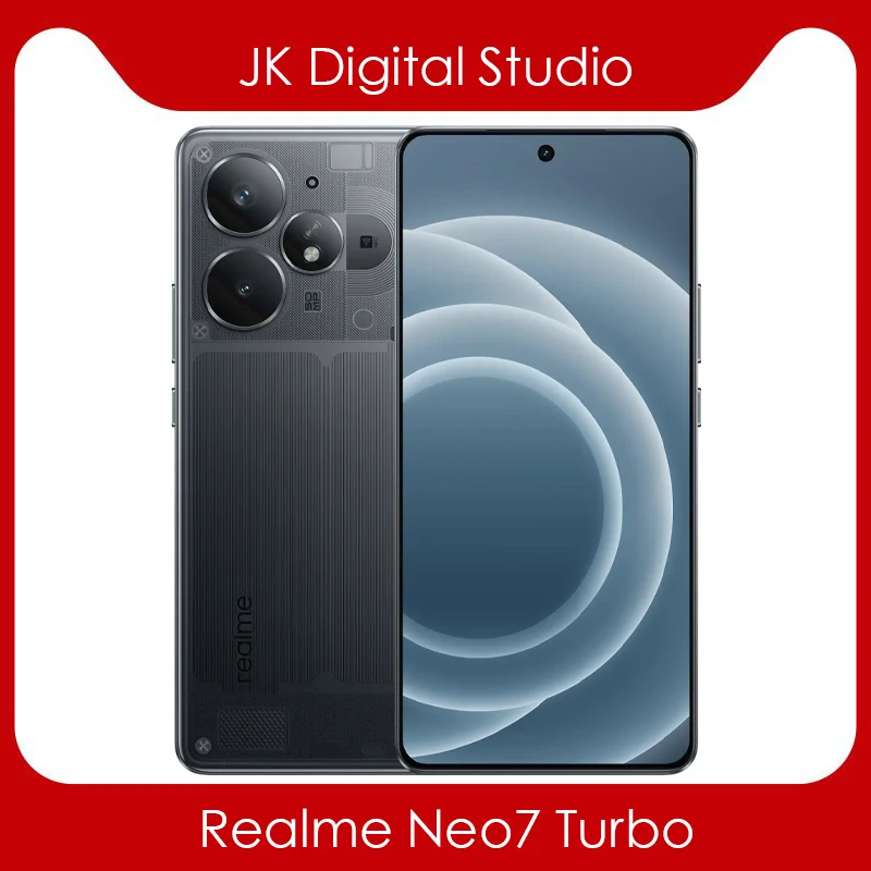هاتف محمول Realme Neo 7 Turbo 5G غير مقفول MTK Dimensity9400e 6.8 بوصة 144 هرتز 50 ميجابكسل 7200 مللي أمبير 100 وات شاحن داش NFC OTA Neo7 Turbo #2