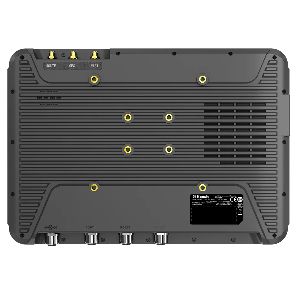 Оригинальный Прочный планшетный ПК Kcosit K111J ELD на базе Android, монтируемый на MDT вилочный погрузчик, терминал 10,1 дюйма, MT6789, 4 Гб ОЗУ, 4G LTE, CAN, BUS, LAN, CVBS