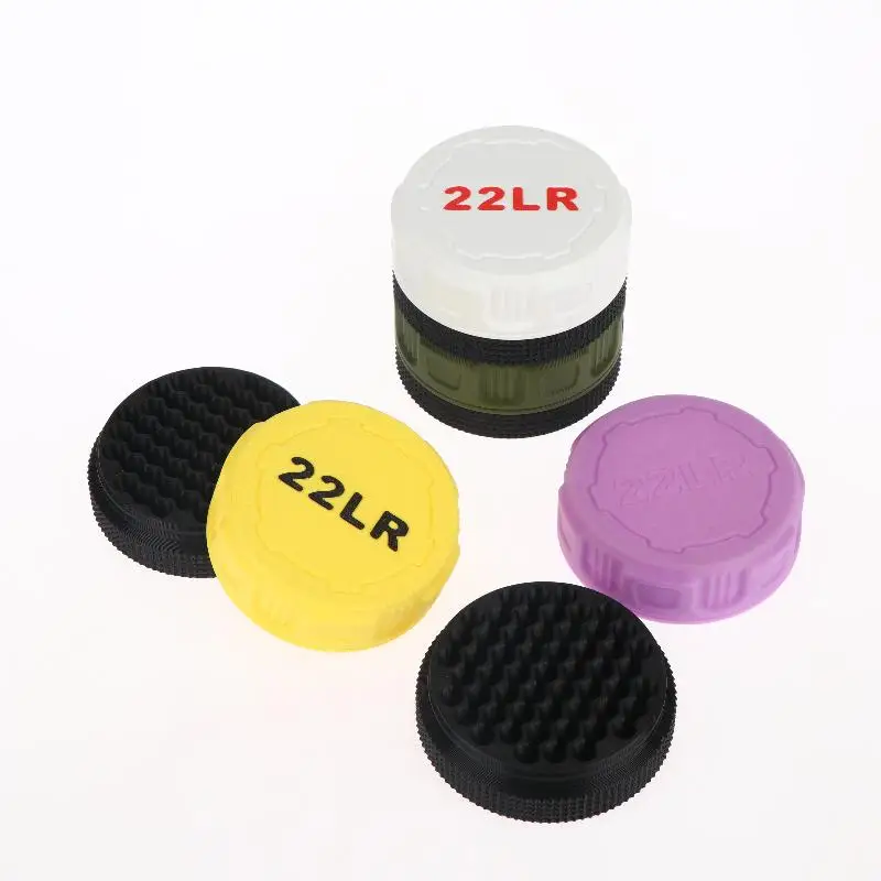 1PC Portable Compact Storage Box Mini .22LR Storage Box Pocket Size Fits 50 Pieces Durable Case For Small Diameter Storage Boxes