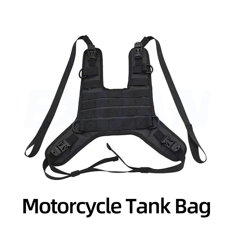 Riding Motorcycle Fuel Tank Storage Bag Rider Motorcycle Fuel Tank Bag Paired With Fuel Tank Scratch Resistant Vest Storage Bag