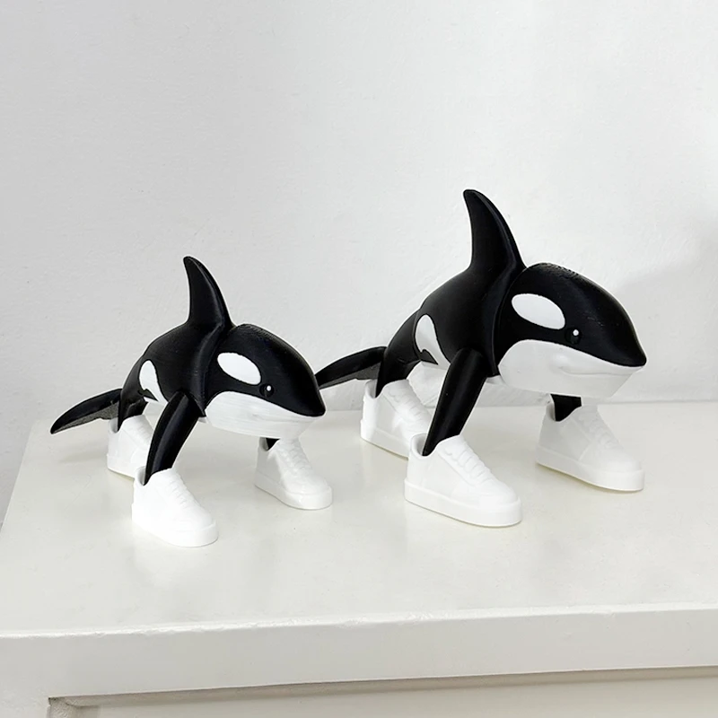 Juguete cerebro italiano impreso en 3D, figura de Animal monstruo cosido, Tung Tung Sahur Tralalero Tralala, colección de muñecos, decoración del hogar