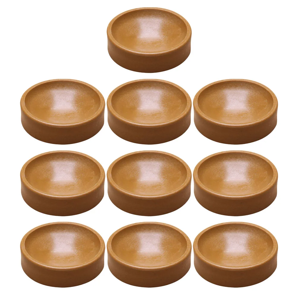 10 Pcs Furniture Mat Chairs Grand Piano Pads Floor Cushions Caster Cups Anti-skid Foot Protective Non-slip