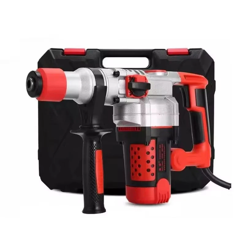 2200W 220V zware roterende hamerboormachine, industriële multifunctionele slagboormachine, 3-in-1 elektrische boorhamer voor beton, metaal en steen