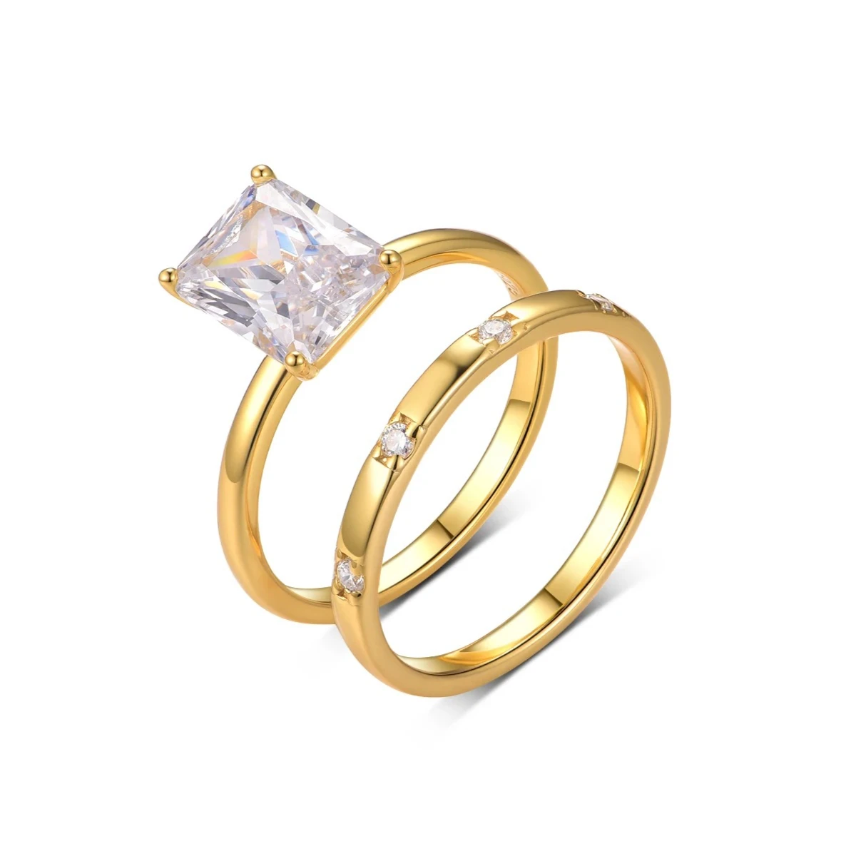 

Кольцо из стерлингового серебра 925 пробы, прямоугольное кольцо с муассанитом 3 карата, ювелирные изделия, подходящие для подарка, персонализированный модный подарок на день рождения