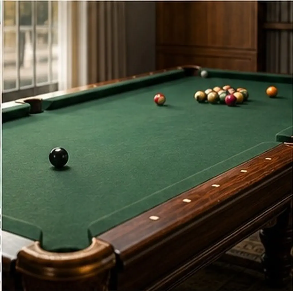 4Sheet Pool Table Black Dot Snooker Marker Patch American Style Competition Pool Table Felt Repair Kit Round Dot Sticker