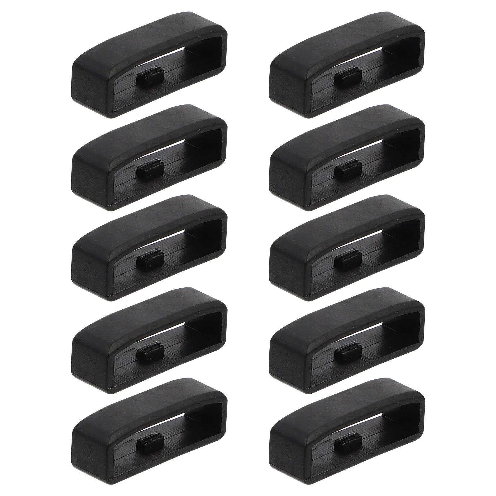 10 قطعة حلقات حزام ساعة سيليكون لينة دائم استبدال حلقة مكافحة خسر حزام حامل متوافق مع Polar A360 Smartwatch #3