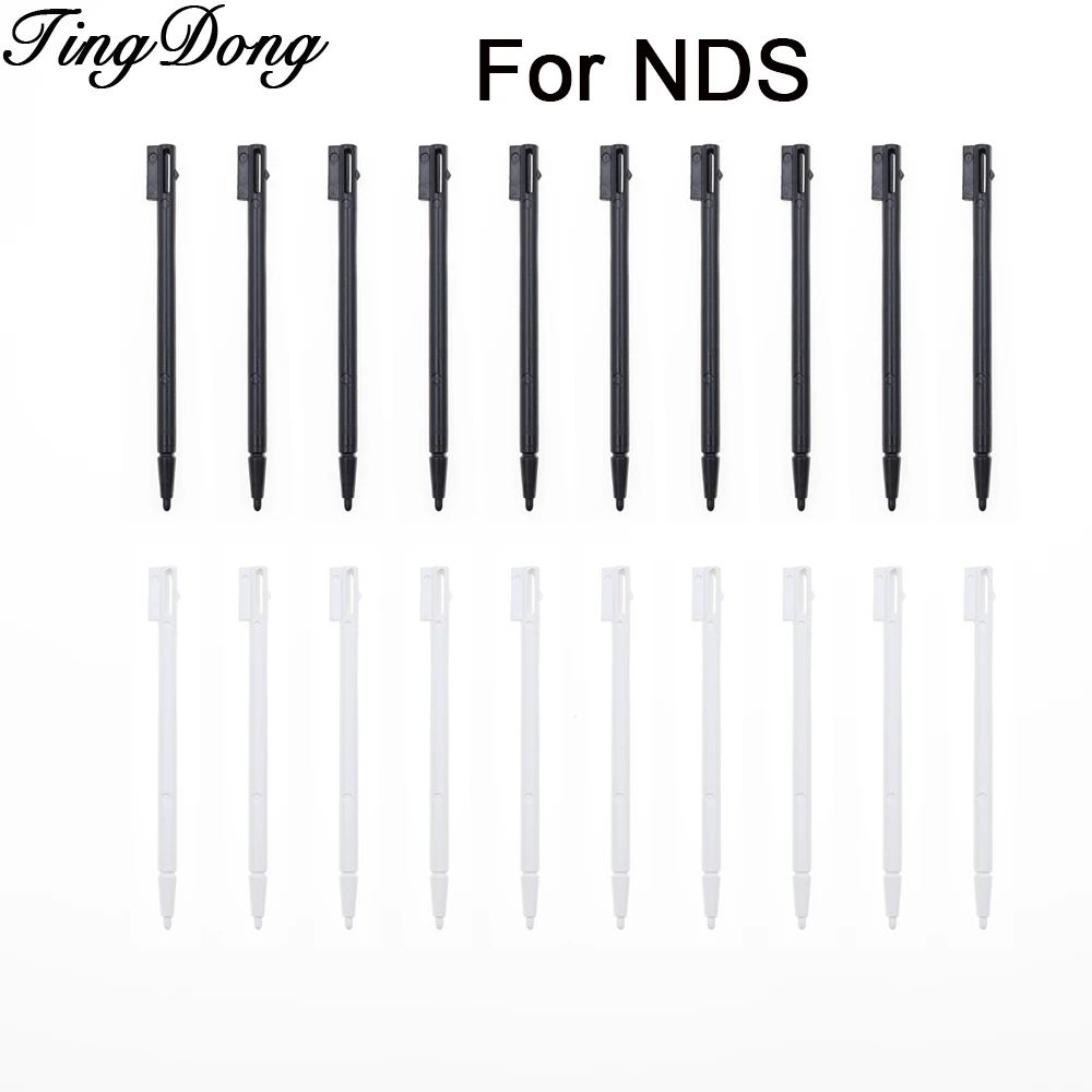 2/5/10/20pcs Plastic Black White Stylus Pen for NDS Game Video Stylus Touch Screen Pen Game Accessories