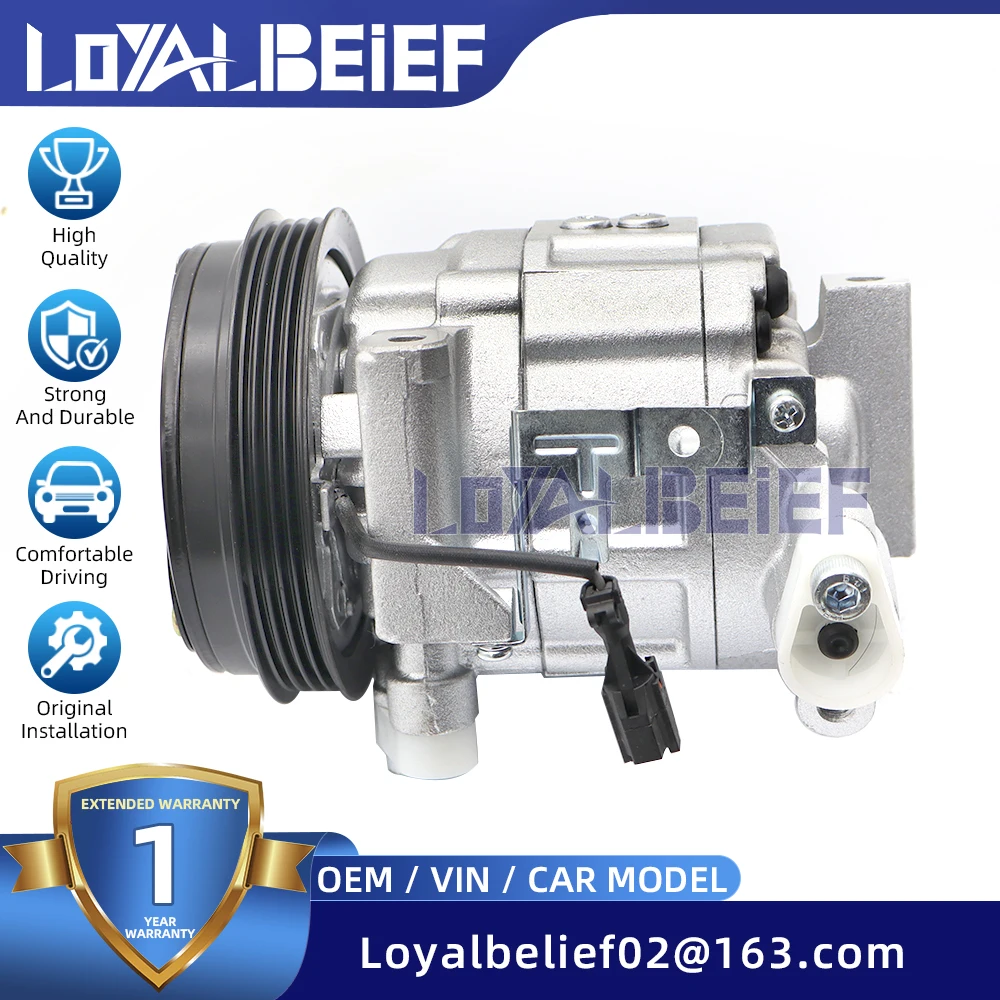

DKV14G AC Compressor For Subaru Forester 03-2007 73110SA000 73111SA000 73111SA001 73110-SA000 73111-SA000 73111-SA001 5062214510