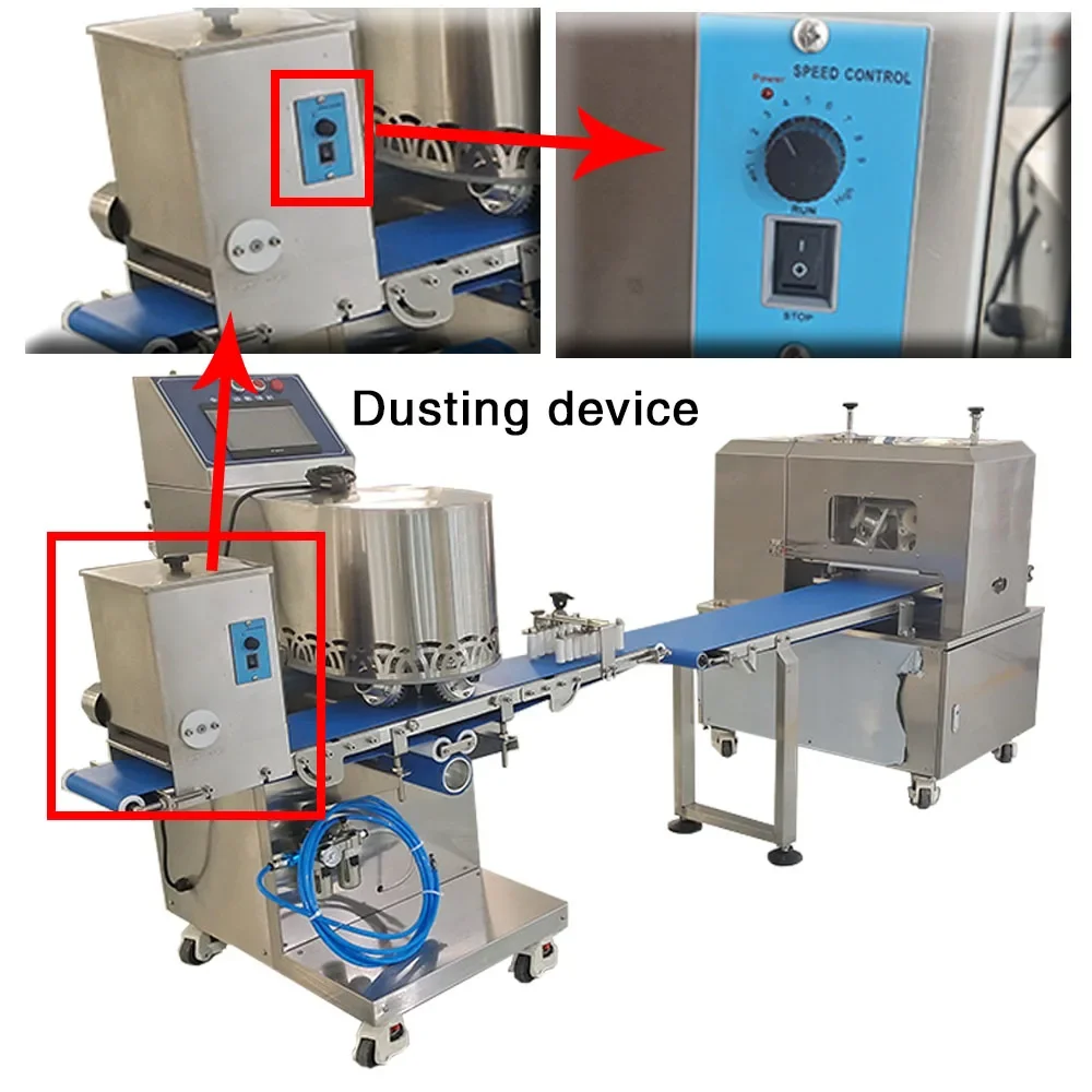 High Speed Pizza Dough Sheeter Pizza Dough Press Roller Pizza Dough Machine