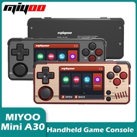MIYOO A30 Handheld Classic Game Console IPS Screen Linux System 2600mAh Battery Portable Retro Emulator Video Player Kids Gifts