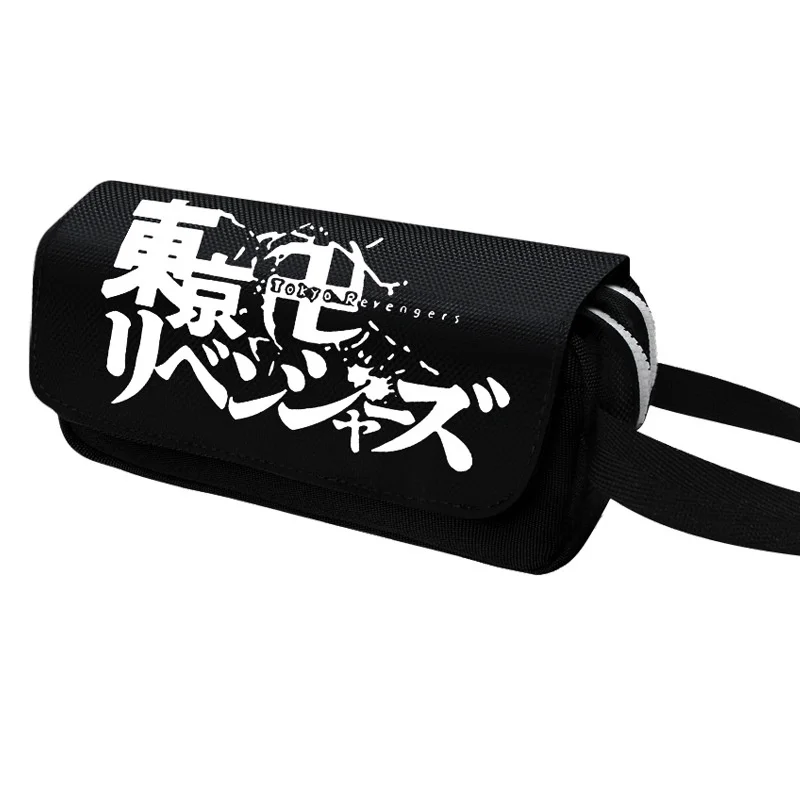 Cute Kawaii Pencil Case Cartoon Tokyo Avenger Pen Bags Cosmetic Bags Makee-up Cases Student Stationery School Supplies Bags