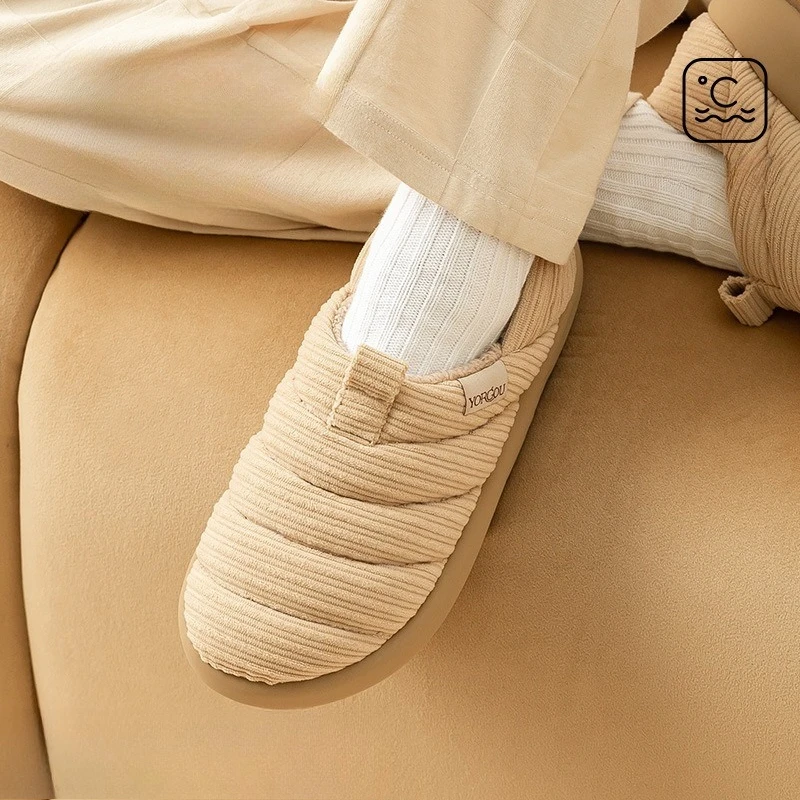 Home Fluffy Slipper Mens Winter Warm Plush Non Skid Anti Indoor Flat Fuzzy House Shoes Comfy Boots Thick Sole women outdoors