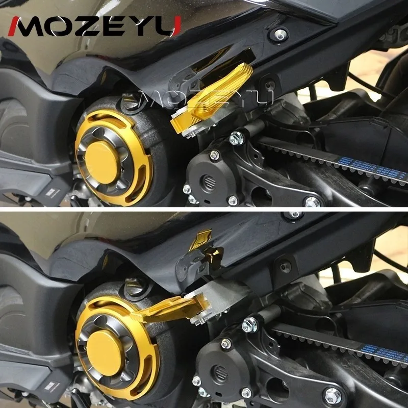 2025 2026 Passenger Footrests For For YAMAHA NMAX 155 NMAX125 N-MAX 155 N-MAX125 2015-2023 2024 CNC Folding Rear Foot Pegs Rests