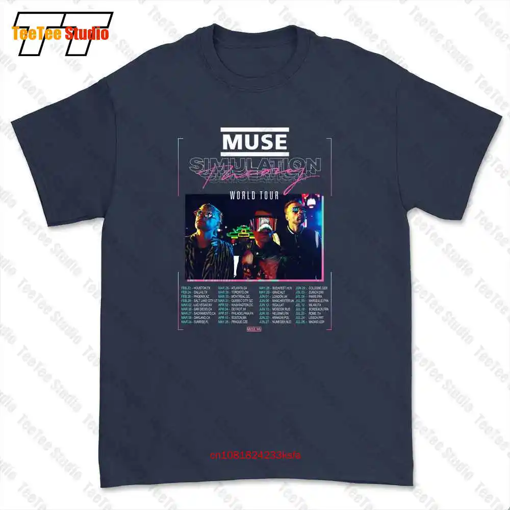 Muse Simulation World Tour 2019 T-shirt Tee 9Q1B