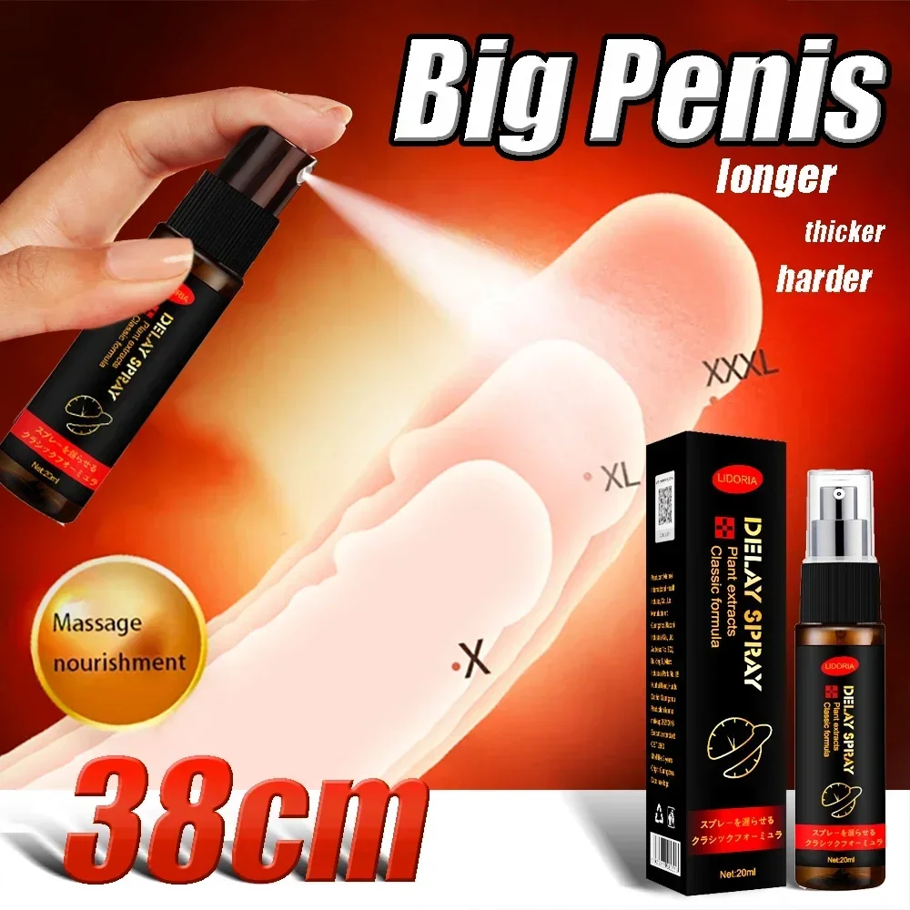 Delay Spray For Men 20ml Male External Use Anti Premature Ejaculation Lasting Long 60 Minutes Penis Enlargment Pills