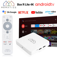 HOMATICS Box R Lite 4K TV Box Androidtv 12 Google & Netflix Certified Amlogic S905Y4 Wifi BT5.0 2GB 32GB Support Dolby Atmos