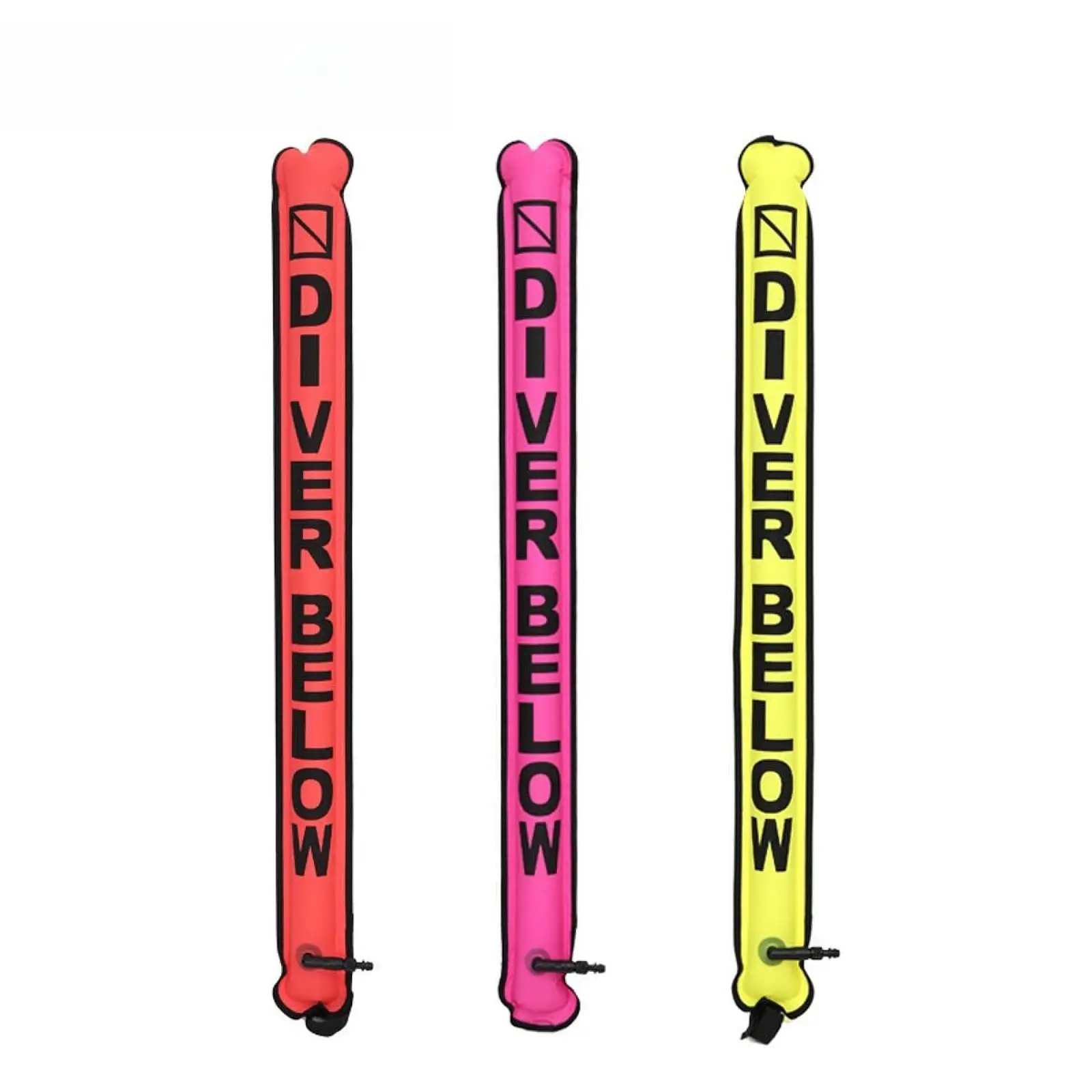 

Diving Surface Marker Buoy Scuba Diving Smb Professional Versatile Scuba Tube High Visibility for Snorkeling Men Women