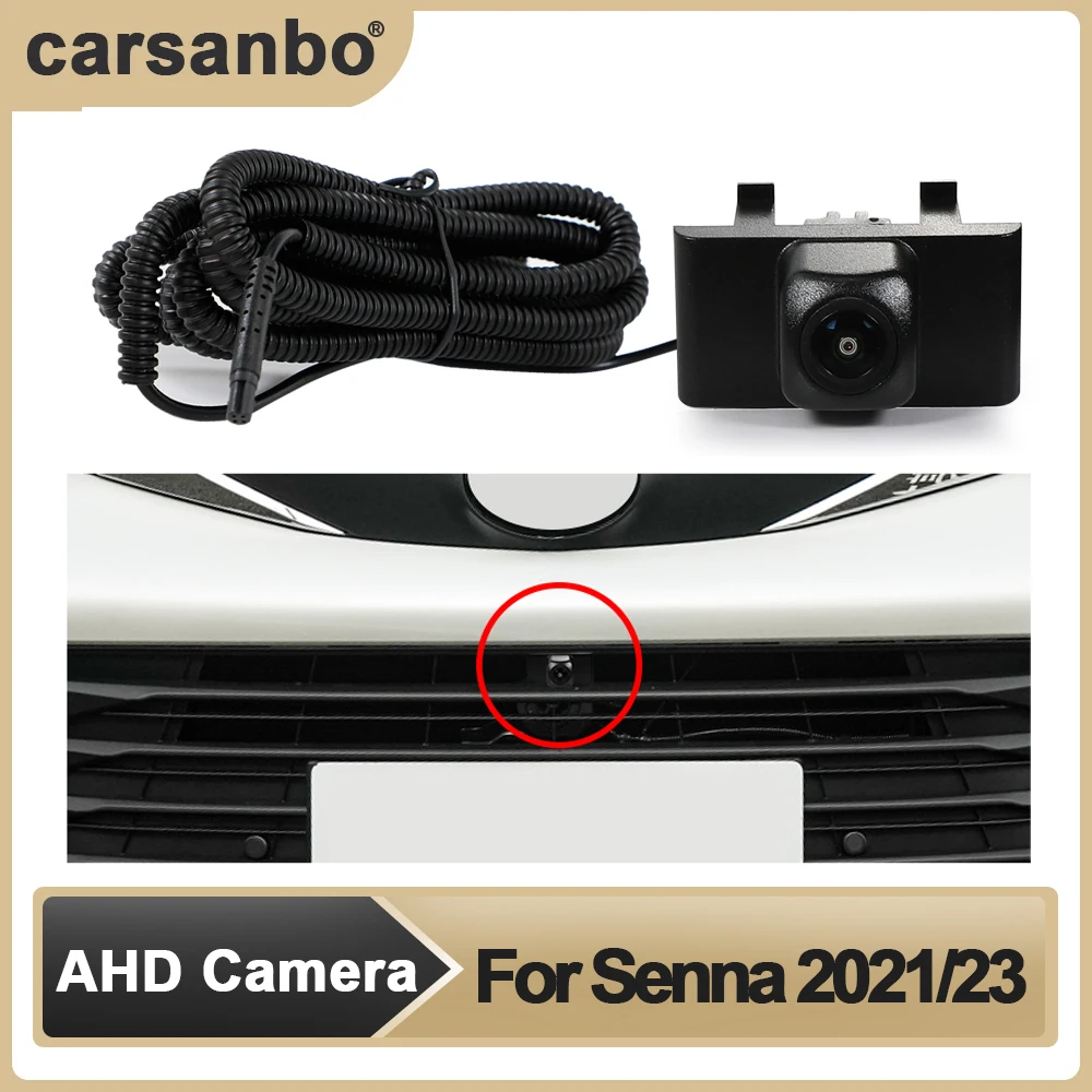 

Carsanbo Car AHD Front View OEM Camera Night Vision Fisheye Wide Angle 150°Camera for The Senna 2021/23Parking Monitoring System