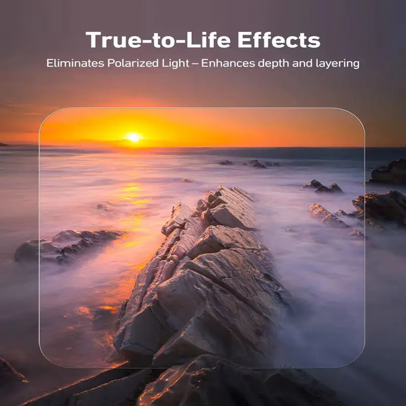 TELESIN CPL ND8 ND16 ND32 مجموعة مرشحات العدسة إطار من سبائك الألومنيوم لـ Insta 360 Ace pro 2 ND CPL مرشح العدسة لـ Insta 360 Ace pro #6