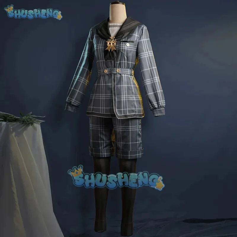 Shusheng Identity V Aesop Carl Embalmer Cosplay Costume Uniform Halloween Carnival Party Christmas Play Role Clothes Clothing