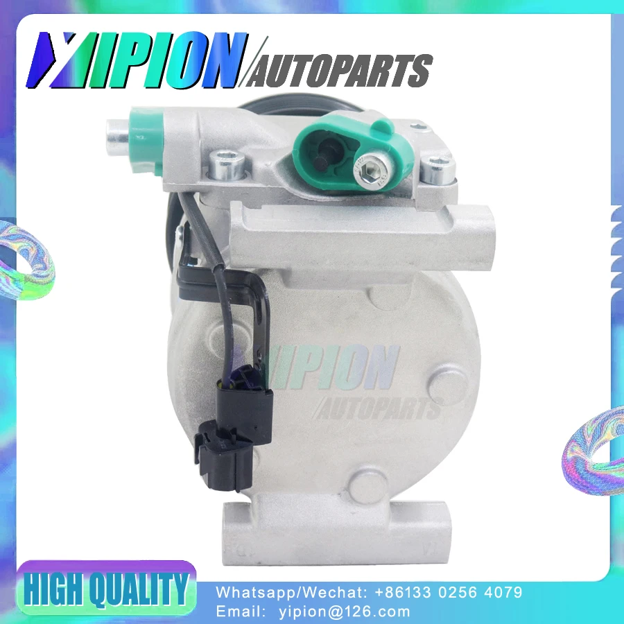 Compressor de ar AC para Hyundai i10, Kia Picanto, F500-CPAAA-02, 97701-1Y000, F500CPAAA02, 977011Y000, 6PK