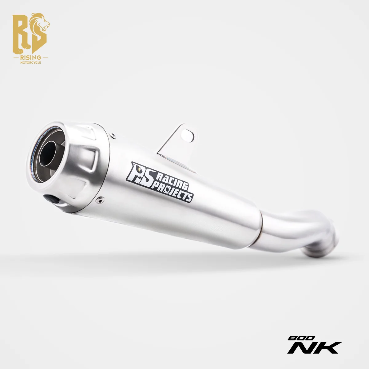 

RS для CFMOTO 800NK мотоцикла премиум-класса из нержавеющей стали, надеваемая выхлопная система, встроенный средний задний глушитель, спортивный звук