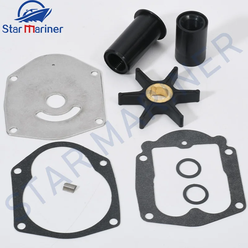 Water Pump Impeller Service Kit 47-821354A2 for Mercury Marine 2 Stroke 30HP 40HP 45HP 50HP Outboard 8508910 821354A1 821354A2