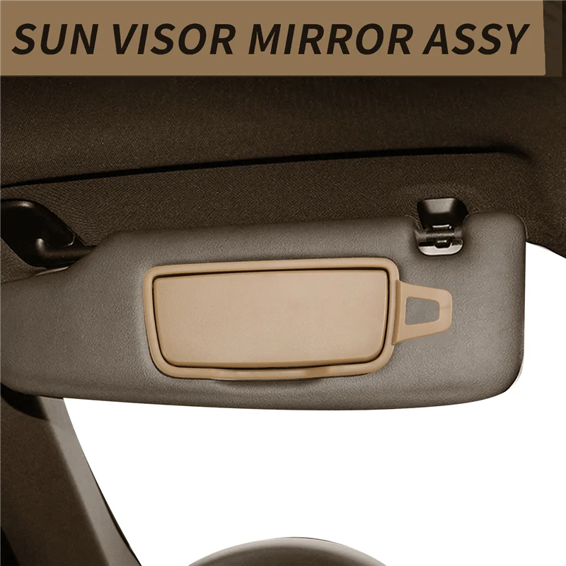 

Car Sunvisor Vanity Sun Visor Mirror Assembly For Porsche BOXSTER CAYMAN 981 982 Carrera 911 TRAGA GT3 991 992
