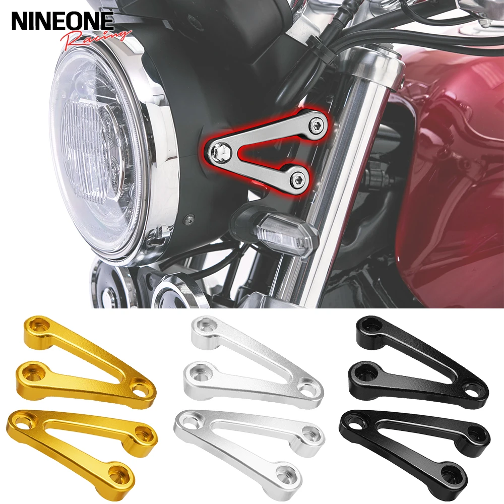 

For Honda CB1300SF CB400SF CB1100 CB1100EX Headlight Stay Kit Headlight Mount Bracket Aluminum Head Light Brackets CB1300 SF