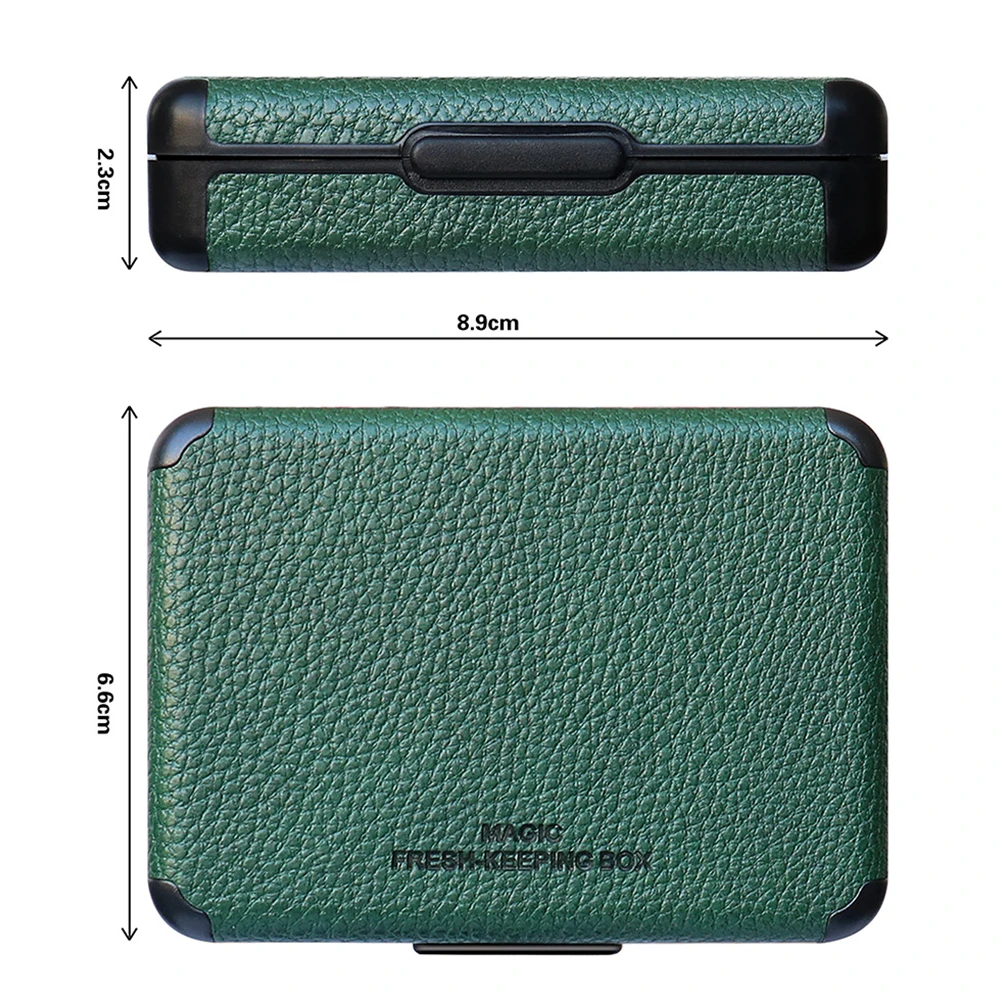 Side Cover+Fresh-keeping Cirarette Box+ Leather Case for IQOS ILUMA Pocket Size Gift Carrying for IQOS 4 Accessories