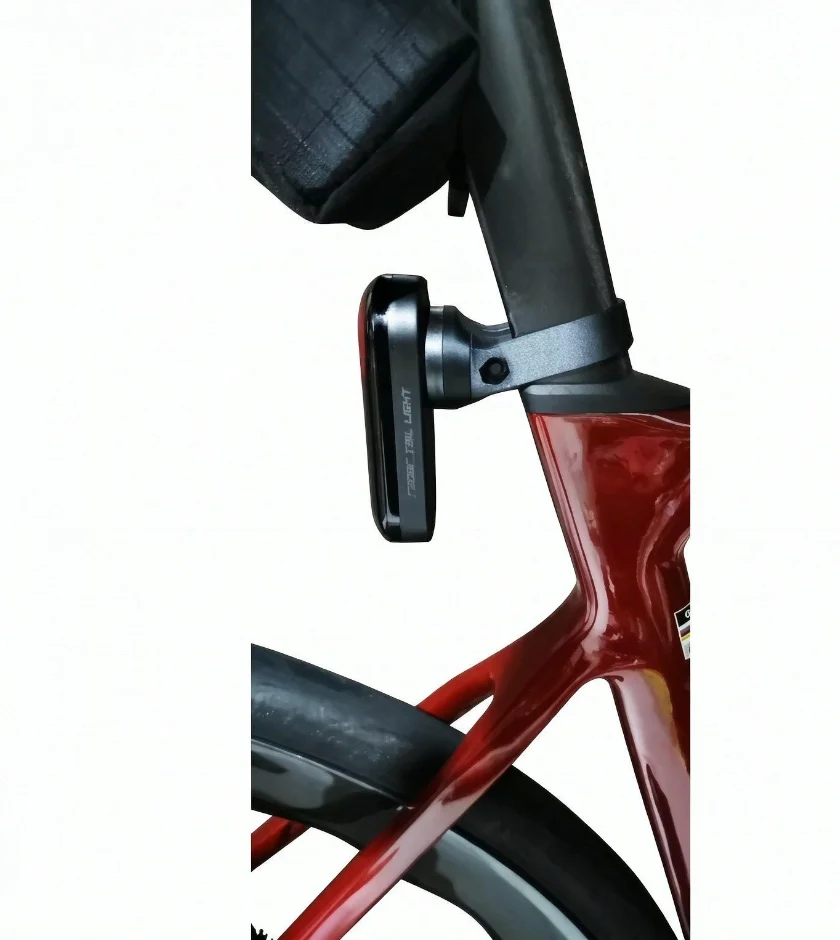 Tail Light Radar Mount Action Camera Number Plate Holder FOR Giant Propel, No Seatpost Removal Adjustable Base Direction