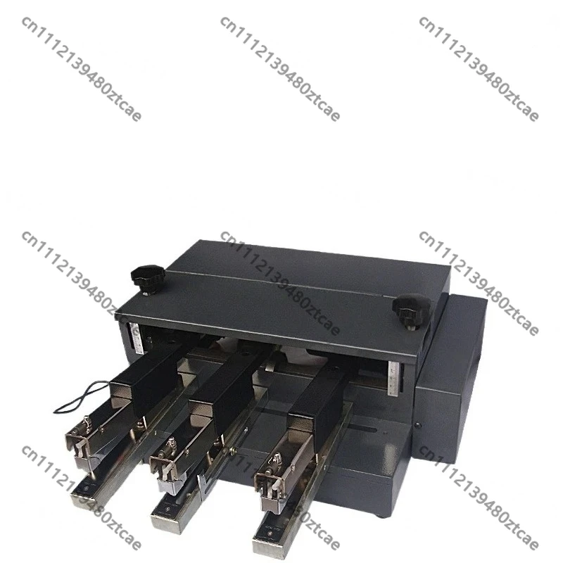 Electric Middle Seam Binding Machine, Heavy Duty Paper Stapling Tool, Commercial Office Booklet Binding Equipment