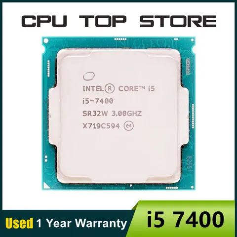 INnicknCore i5 7400 3.0GHz facades-Core facades-Thread CPU Processeur 6M 65W LGA 1151