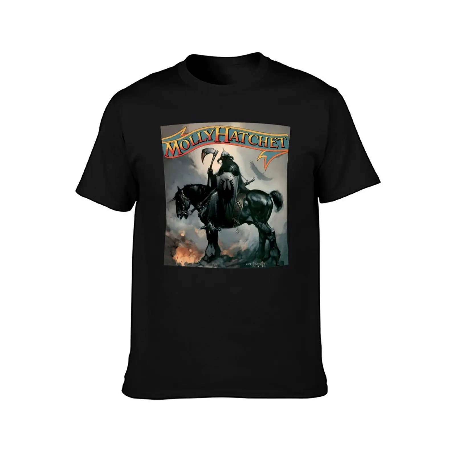 Band Music Molly Hatchet Classic T-Shirt man t shirts cotton T-Shirt