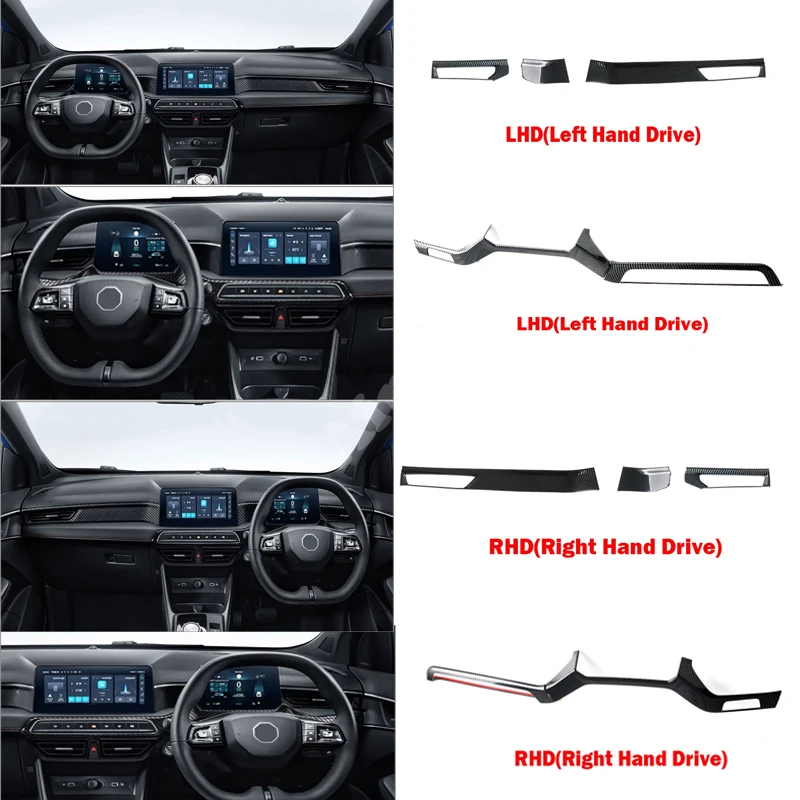 

LHD RHD For MG3 Hybrid 2024 2025 Interior Accessories front dashboard air conditions outlet cover center control panle cover