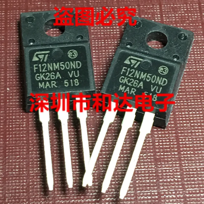 10 Chiếc Orginal Mới STF12NM50ND F12NM50ND MOS Hiệu Ứng Trường Ống Dán Cường Lực Đến-252