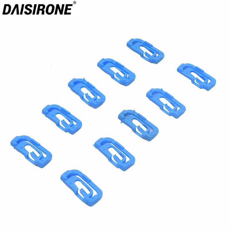 10PCS Car Front Windshield Sealing Strip Staples Clip For MITSUBISHI V31 V32 V33 LEOPAARD Plastic Fastener